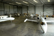 Airplane hangar San Fernando